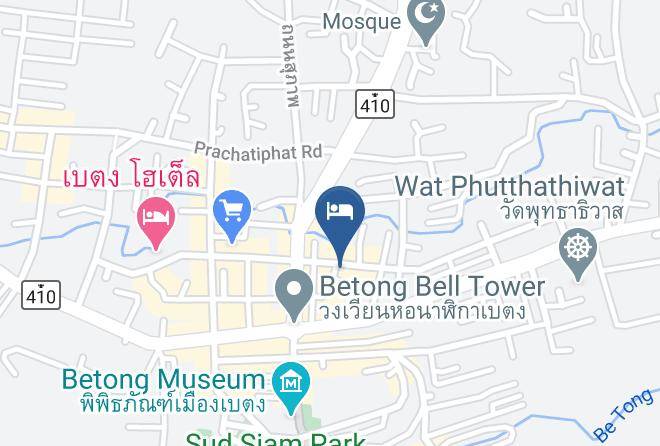 Betong Kongka Hotel Map