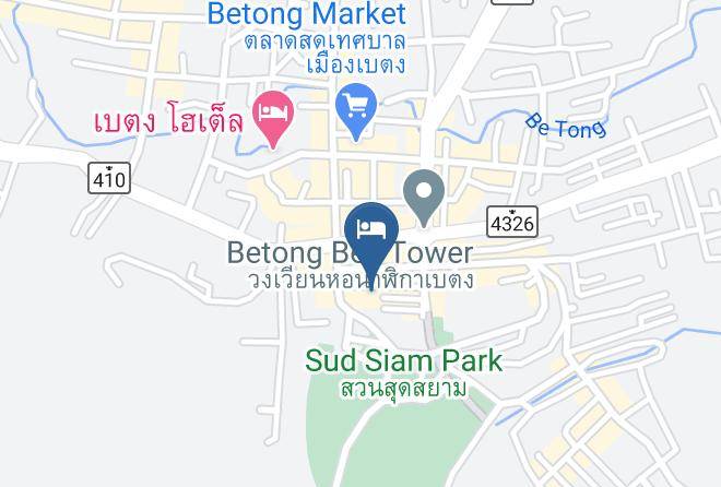 Betong District - Betong Merlin Hotel Maps