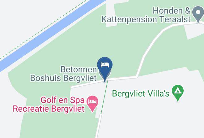 Gemeente Oosterhout - Betonnen Boshuis Bergvliet Maps