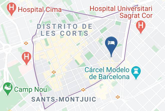 Barcelona - Betres Hotel Por Horas En Barcelona Maps