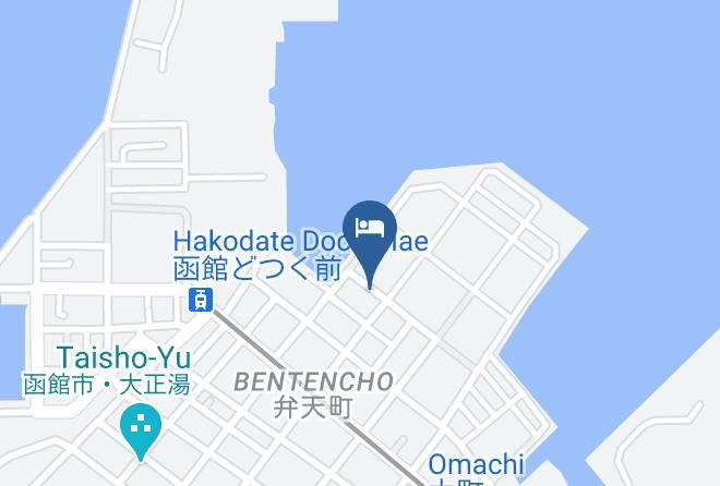 Hakodate City - Bettei Kaikoan Maps