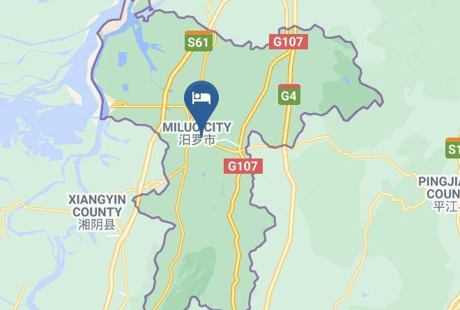 Yueyang - Better Life Business Hotel Maps