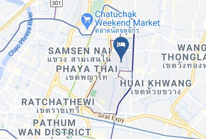 Din Daeng District - Better Weather Bkk Maps