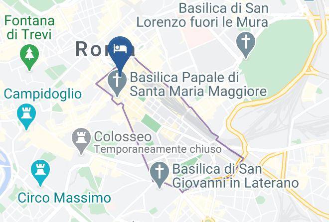 Rome - Bettoja Hotel Mediterraneo Maps