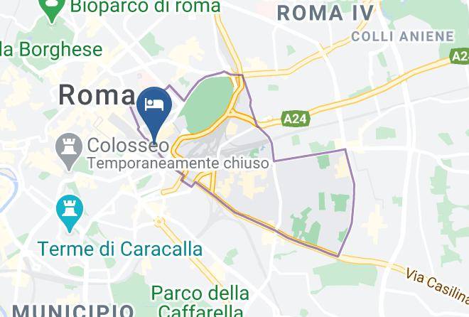 Rome - Between Termini & Colosseo Maps