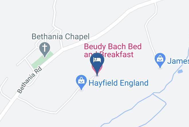 Carmarthenshire - Beudy Bach Bed And Breakfast Maps