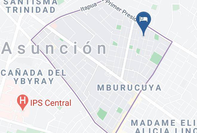 Asuncion - Beulah Hotel Boutique Maps