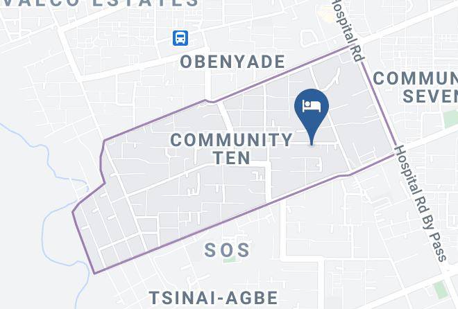Tema - Beulah Royale Hotel Tema Maps