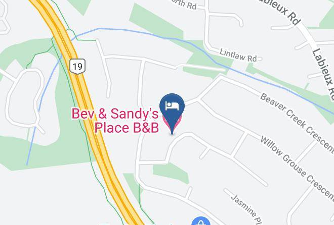 Nanaimo - Bev & Sandy's Place B&b Maps