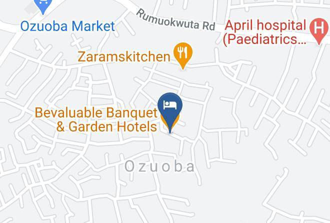 Ozuoba - Bevaluable Banquet & Garden Hotels Maps