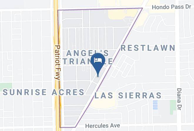 El Paso - Beverly Crest Motor Inn Maps