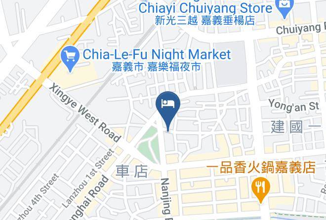 Chiayi City - Beverly Garden Motel Maps