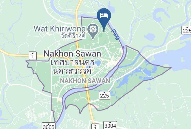 Amphoe Mueang Nakhon Sawan - Beverly Hill Park Hotel Maps