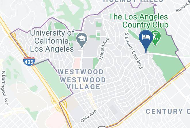 Los Angeles - Beverly Hills Plaza Hotel & Spa Maps