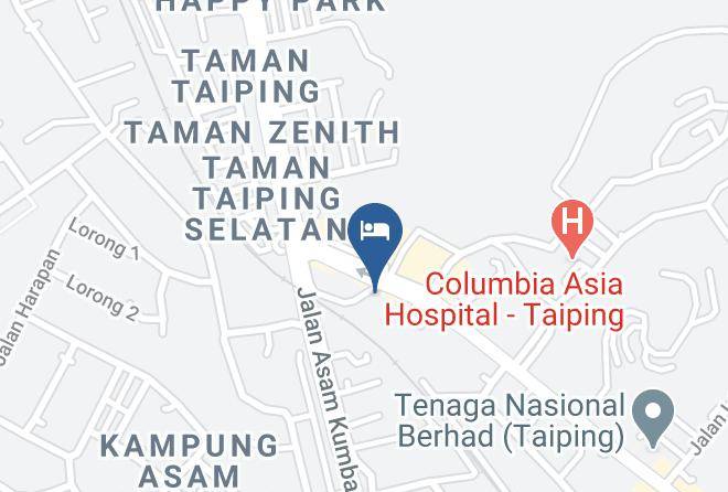 Larut - Beverly Hotel Maps