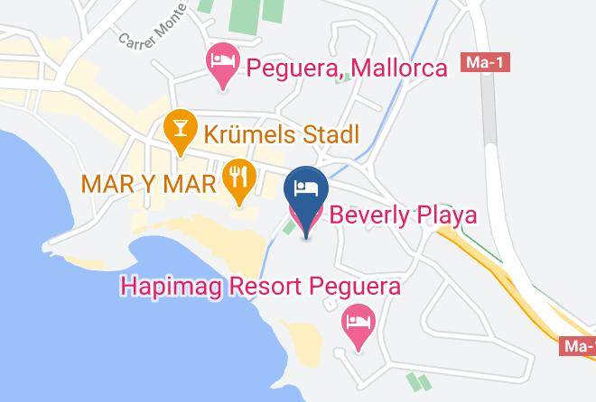 Beverly Playa Map