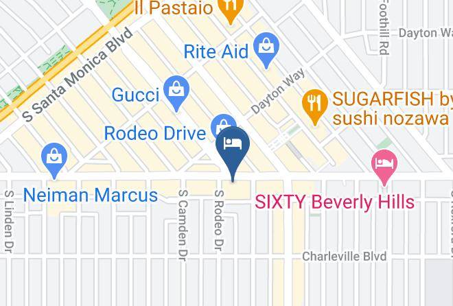 Los Angeles - Beverly Wilshire A Four Seasons Hotel Maps