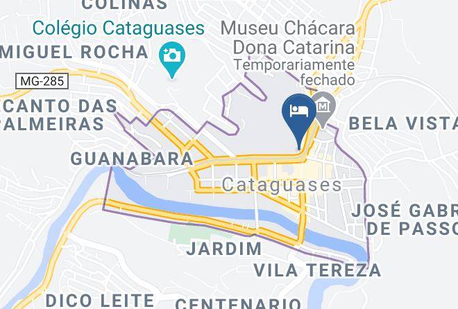 Cataguazes - Bevile Hotel Maps