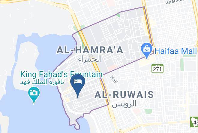 Jeddah - Beyab Al Hamra Hotel Maps