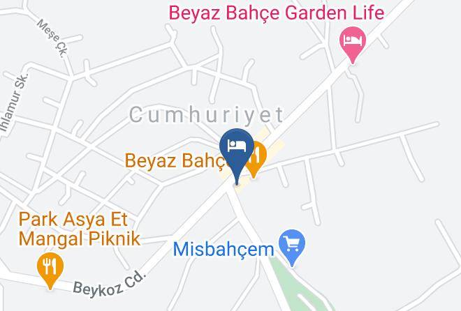 Beykoz - Beyaz Bahce Butik Otel Maps