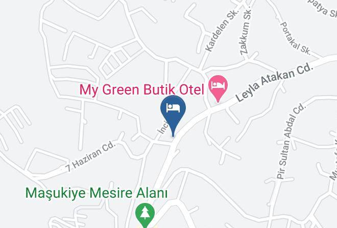 Kartepe - Beyaz Ev Butik Otel Malukiye Maps