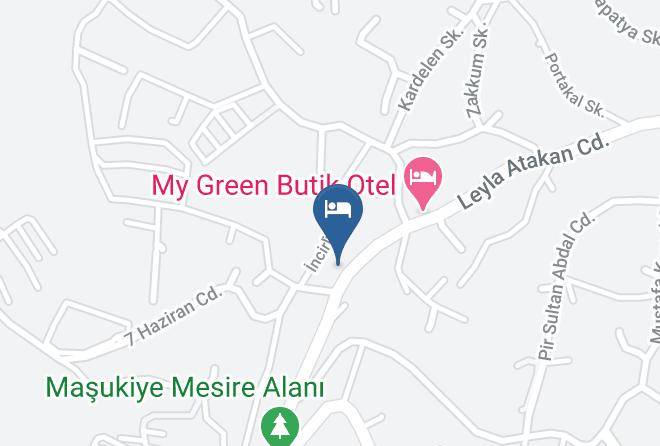 Kartepe - Beyaz Ev Butik Otel Restaurant Maps