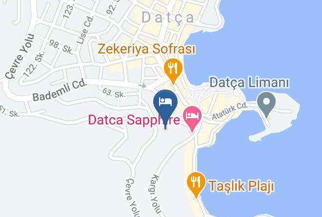 Datca - Beyaz Konak Evleri Maps