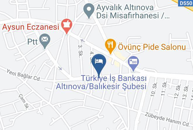 Beybaba Hotel Map