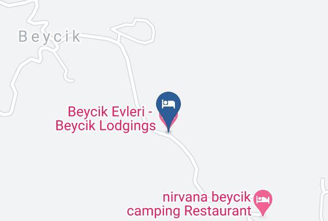 Antalya - Beycik Evleri Beycik Lodgings Maps