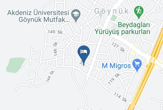 Kemer - Beydagi Konak Hotel Maps