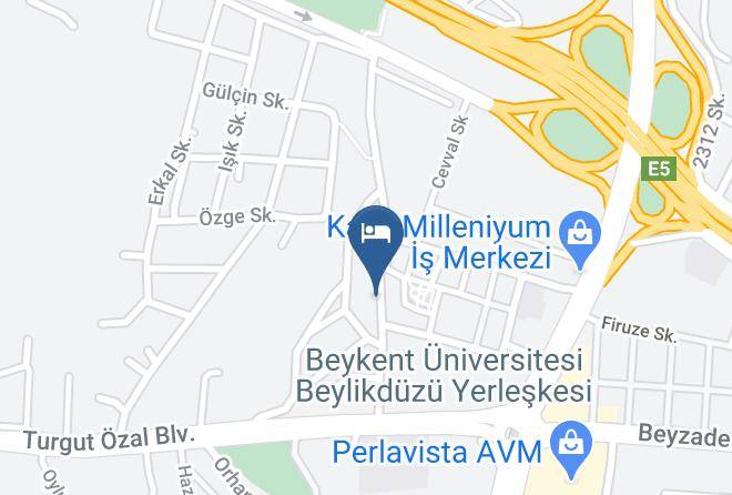 Istanbul Cumhuriyet - Beykent Inn Hotel Maps