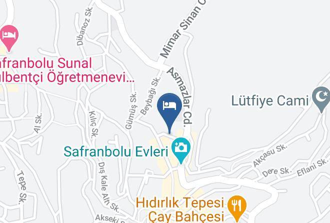 Safranbolu - Beylerbeyi Konak Hotel Maps