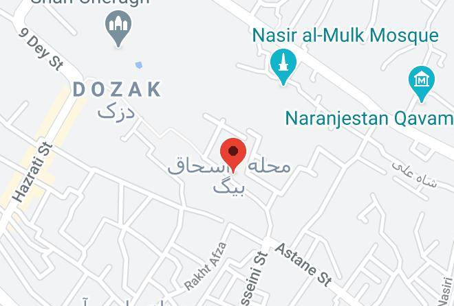 Shiraz - Beyn Ol Harameyn Hotel Maps