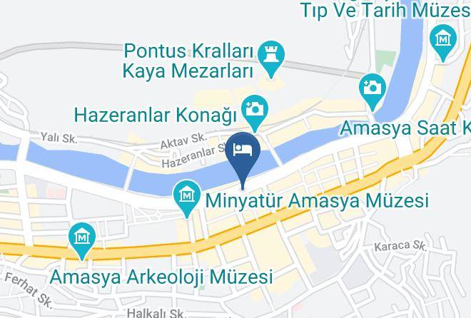 Amasya Hatuniye - Beyoglu Hotel Maps