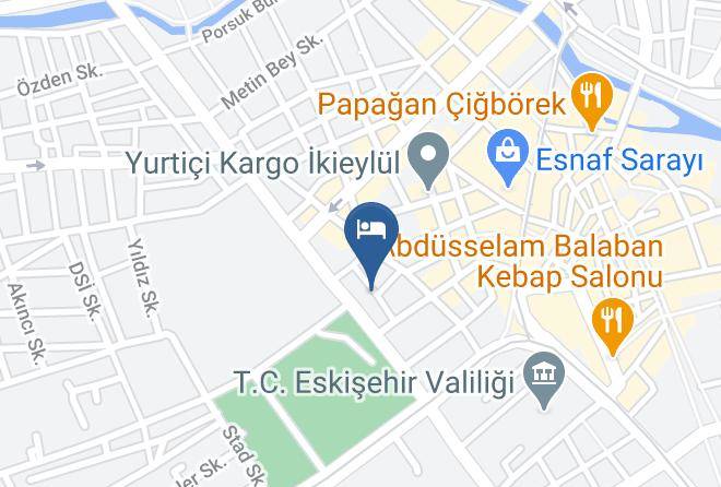 Odunpazari - Beyoglu Palace Termal Otel Maps