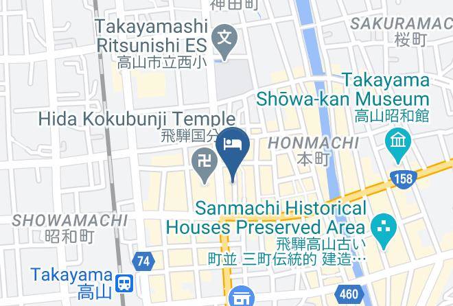 Takayama City - Beyond Hotel Takayama 4th Maps
