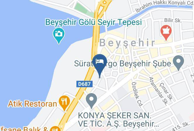 Beysehir Otel Map