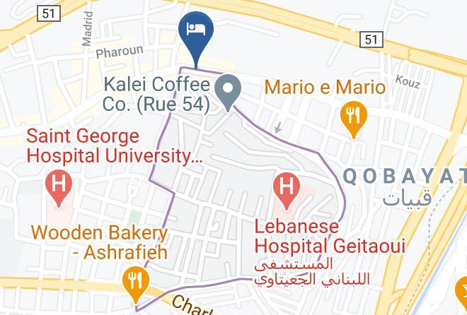 Beyrouth - Beyt Mar Mikhael Maps