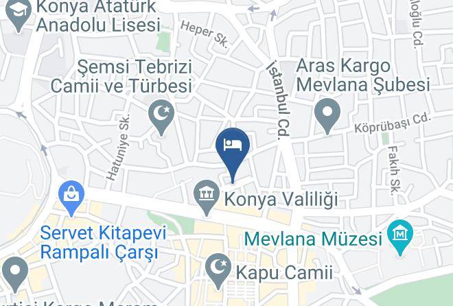 Karatay - Beyzade Hotel Konya Maps