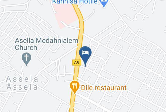 Chilalo - Beza Hotel Maps