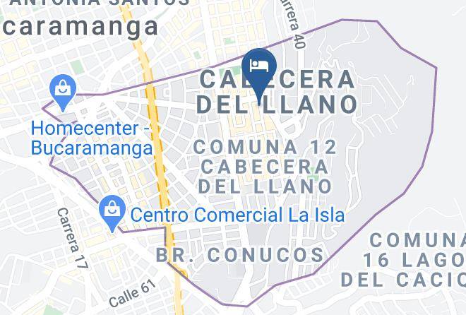 Bucaramanga - Bga Hotel Maps