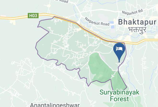 Kathmandu - Bhaktapur Paradise Hotel Maps