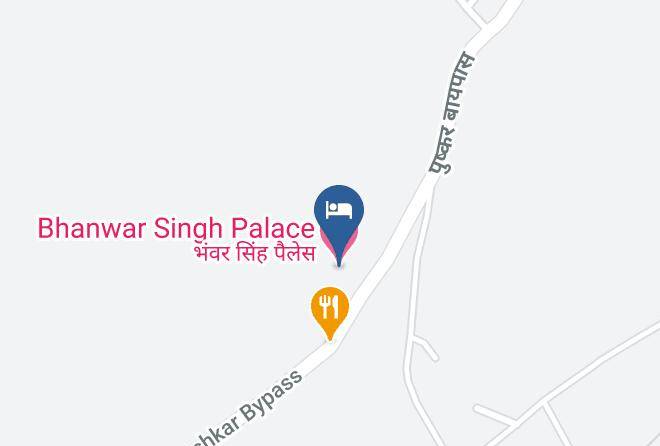 Ajmer Sub District - Bhanwar Singh Palace Maps