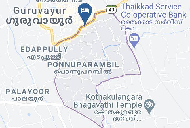 Chavakkad - Bhasuri Inn Maps
