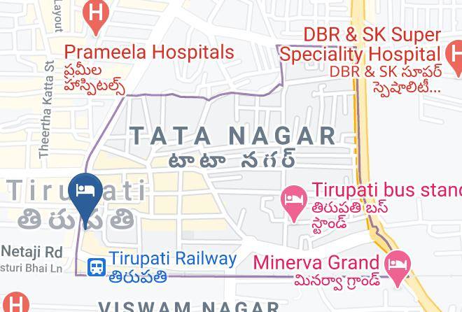 Bhimas Deluxe Hotel Map