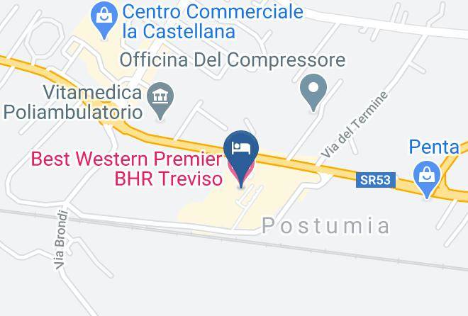 Treviso - Best Western Premier Bhr Treviso Hotel Maps