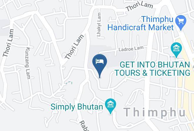 Thimphu - Bhutan Suites Maps