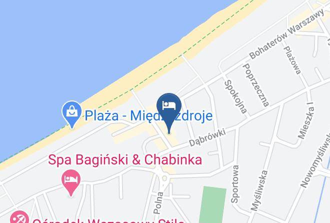 Kamienski - Bialy Domek Pensjonat Przy Plazy Maps