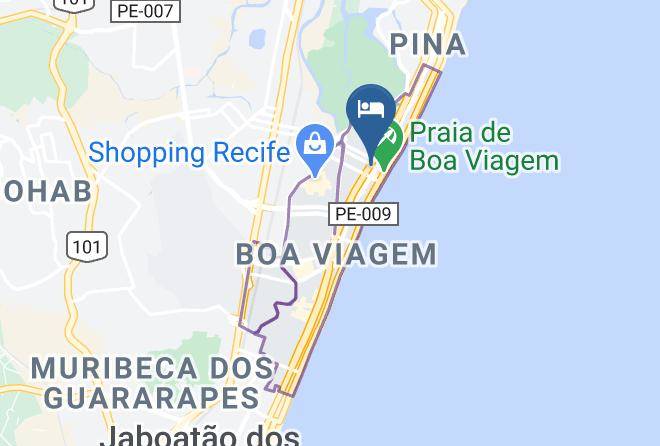 Bianca Praia Hotel Map