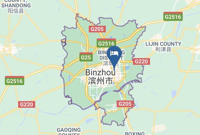 Binzhou - Bianjieju Express Hotel Maps